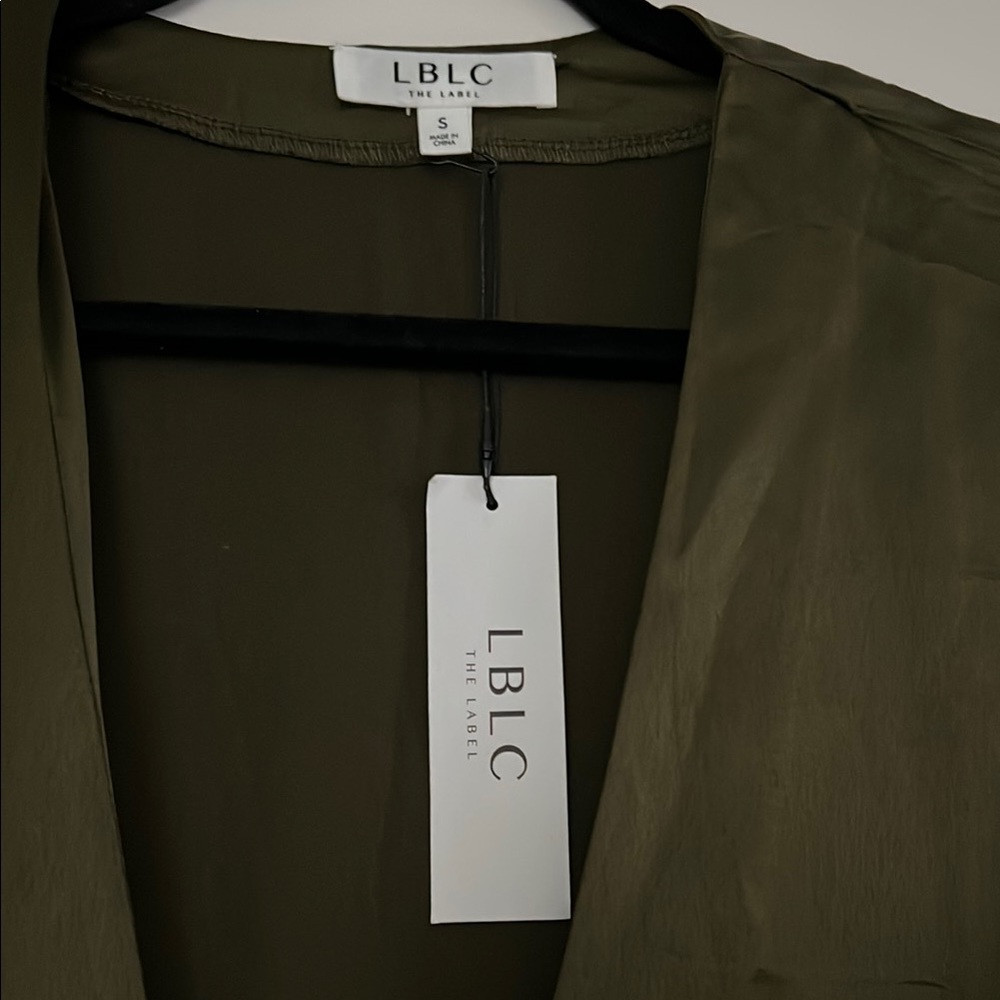 Elegant Olive Green Midi Dress - Picture 2 of 3